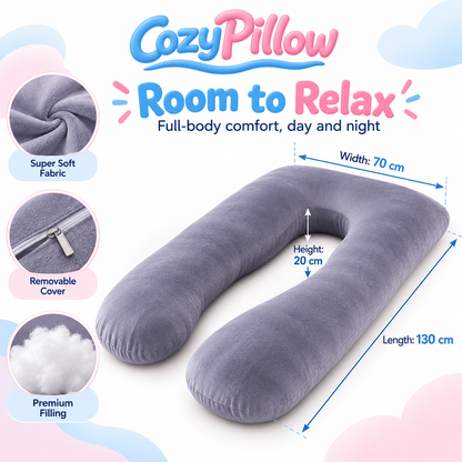 U-Shaped Full Body Pillow